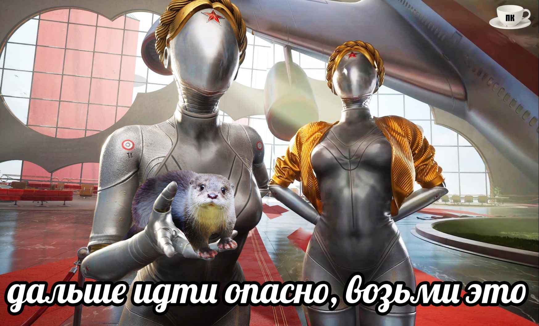 План Кинаки - мемы про выдр и других животных