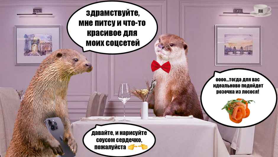 План Кинаки - мемы про выдр и других животных