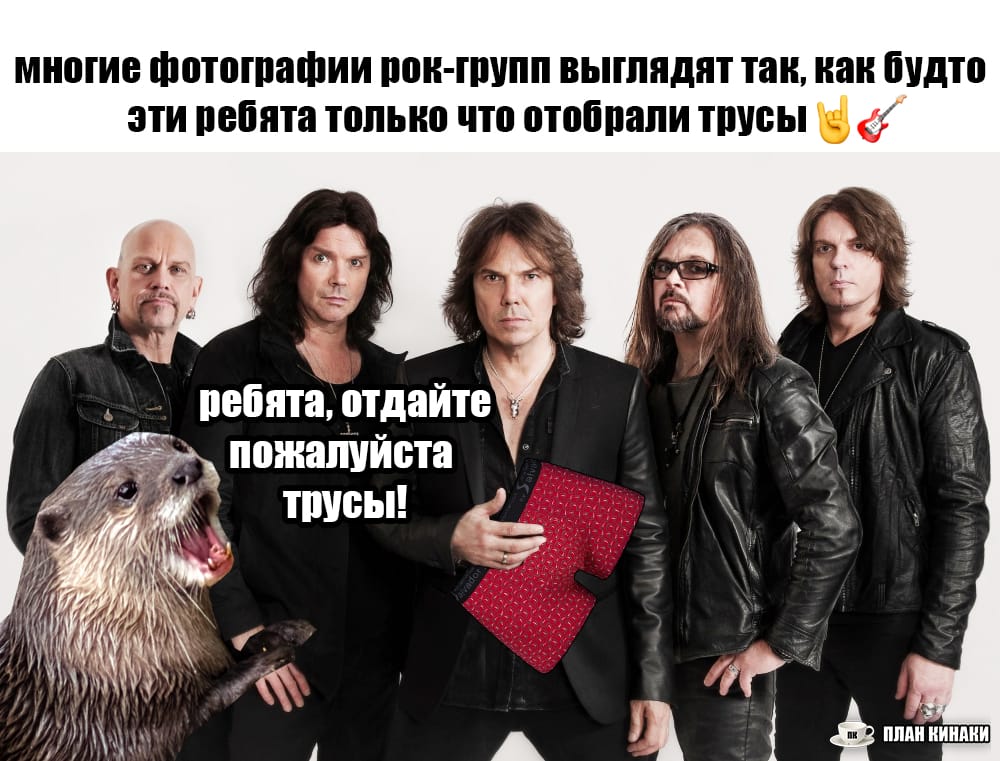 План Кинаки - мемы про выдр и других животных