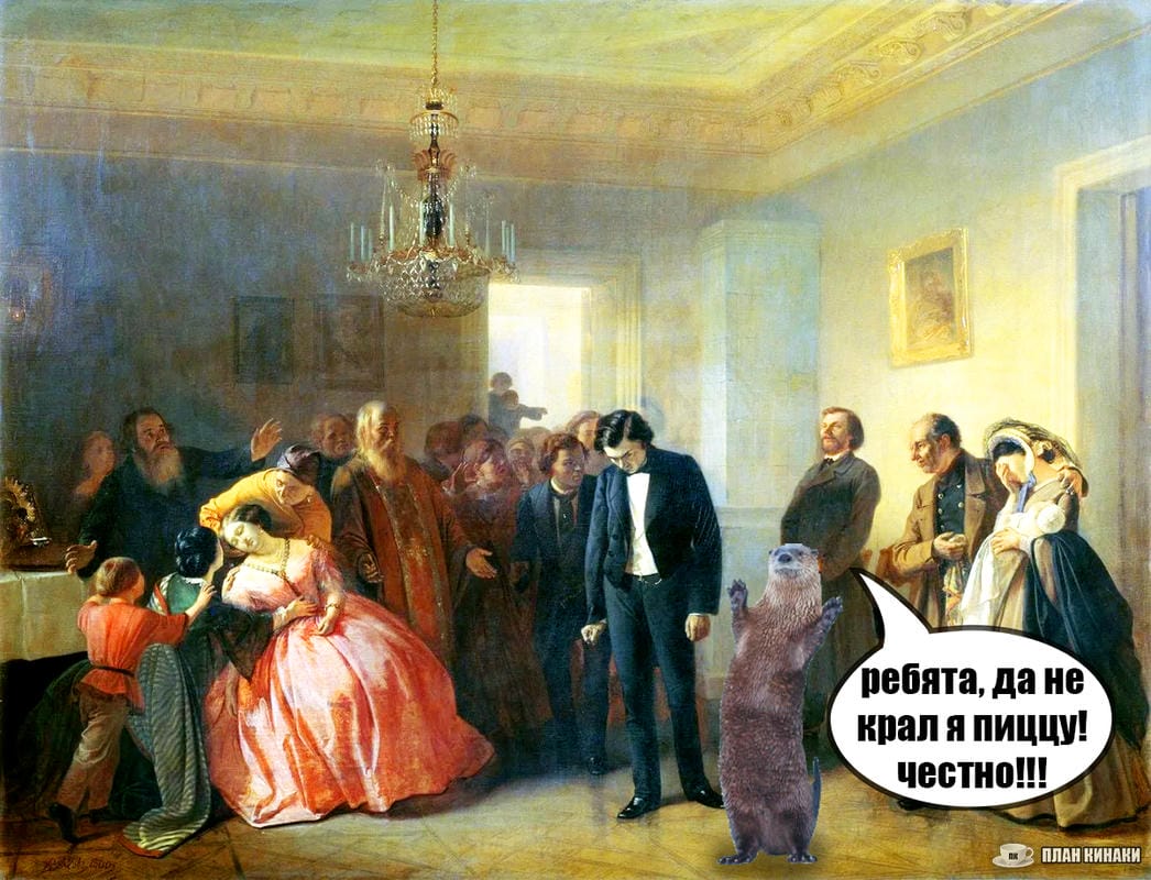 План Кинаки - мемы про выдр и других животных