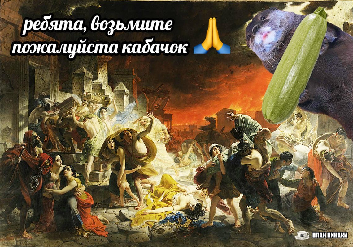 План Кинаки - мемы про выдр и других животных